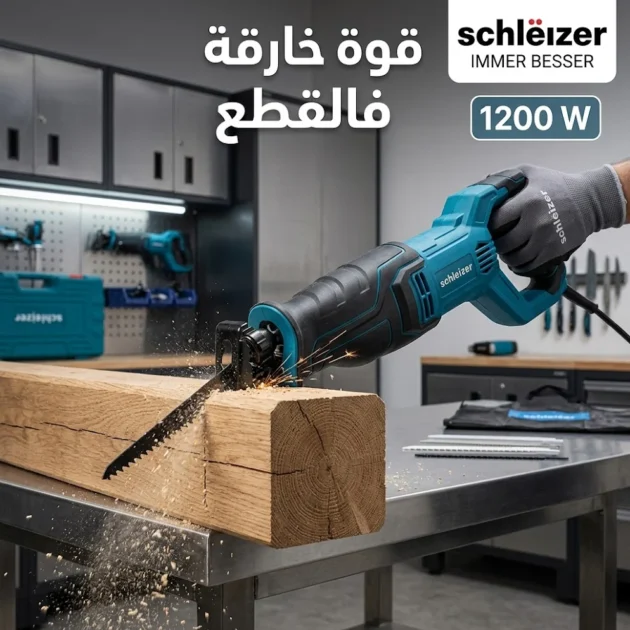 منشار ألماني schleizer بقوة 1200 واط